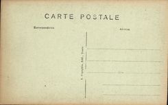 VINTAGE POSTCARD Saumur Castle