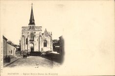 CPA Saumur Eglise Notre Dame de Nantilly