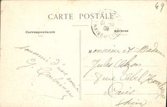 VINTAGE POSTCARD Saumur the College of Young girls