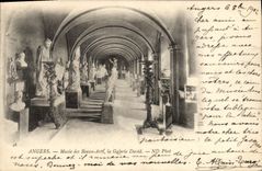 CPA Angers Musee de Beaux Arts la Galerie David 
