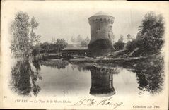 VINTAGE POSTCARD Angers the Tower of the High Chain