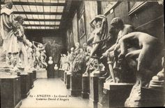 CPA Angers Le Grand Galeries David d'Angers