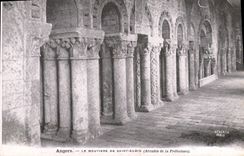 La POSTAL de la VENDIMIA encoleriza las arcadas de Moutiers De Saint Aubin de la prefectura