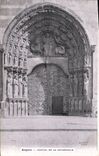 CPA Angers Portail De la Cathedrale