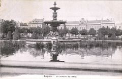 CPA Angers Le Jardin Du Mail
