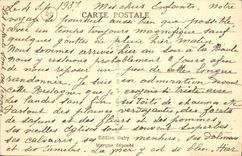 VINTAGE POSTCARD La Baule On Sea the beach Seen from of the Majestic Hotel