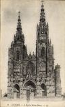 VINTAGE POSTCARD Lepine the Notre Dame Church