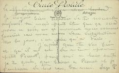 VINTAGE POSTCARD Lepine the Notre Dame Church