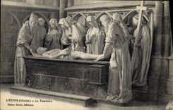 VINTAGE POSTCARD the spine the Tomb