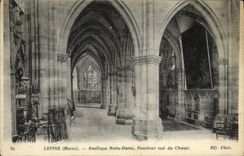 VINTAGE POSTCARD Lepine Basilica Notre Dame southern Circumference of the Chorus