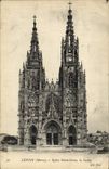 VINTAGE POSTCARD Lepine Notre Dame Church the Frontage