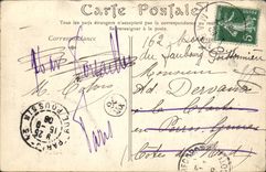 VINTAGE POSTCARD Lepine Notre Dame Church the Frontage