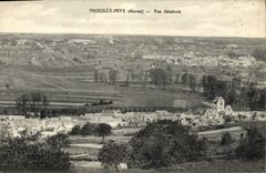 VINTAGE POSTCARD Phouilly Pevy View
