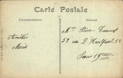 VINTAGE POSTCARD Dormans Edges of the Marne