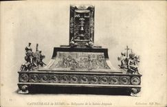 CPA Reims Cathedrale Reliquaire de la Sainte Ampoule