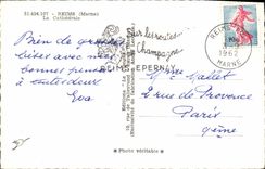 CPM Reims La Cathedrale