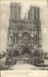 CPA Reims La cathedrale avant le bombardement