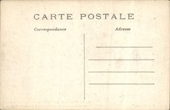 VINTAGE POSTCARD Rheims the Cathedral statues of the frontage of the cathedral after the crime of the barbarians