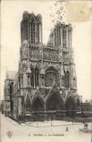 CPA Reims La Cathedrale 