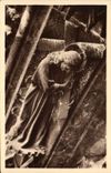 VINTAGE POSTCARD Rheims the Cathedral Rise with the Martyrdom Christ