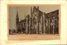 CPA Reims La Cathedrale