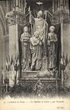 VINTAGE POSTCARD Rheims the Cathedral Baptism of Clovis by Vernachet