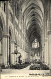 VINTAGE POSTCARD Rheims the Cathedral the nave and chorus