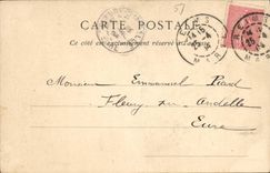 VINTAGE POSTCARD Rheims Cathedral the Large Gate