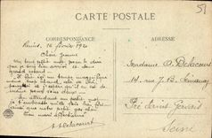 CPA Reims Porte des Romains 