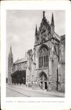 VINTAGE POSTCARD Rheims Side Gate Of the Church Remy Saint
