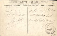 CPA Reims La Cathedrale Rencontre de Saint Joachim et de Sainte Anne Tapisserie 