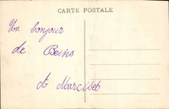 VINTAGE POSTCARD Rheims Rules of the Drouet Marshal