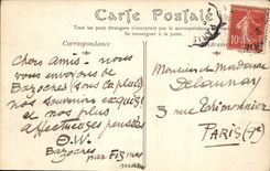 VINTAGE POSTCARD Rheims the Cathedral Large Gate the Virgin