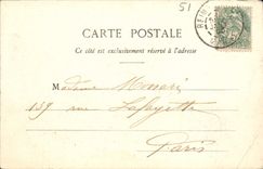 CPA Reims Vieilles Maisons de la Place des Marches