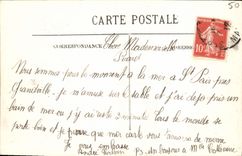 VINTAGE POSTCARD Holy Par On Sea the Beach and the Casino