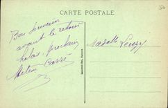 VINTAGE POSTCARD Holy Par On Sea the point of Crete to the sunset