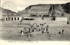 CPA Mesnil Val Le Casino et ses Terrasses