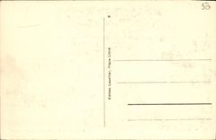 VINTAGE POSTCARD Avranches Garden of Eveche and Statue of Valhubert