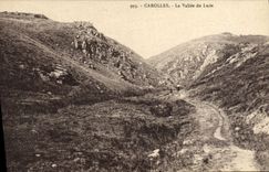 VINTAGE POSTCARD Carolles the Valley of Lude