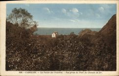 CPA Carolles La Vallee des Peintres Vue Prise du pont du chemin de fer