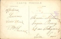 VINTAGE POSTCARD Carolles Country cottages of Cliff