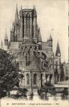 CPA Coutances Abside De La Cathedrale