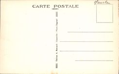 POSTAL Granville de la VENDIMIA antes del puerto y de los barcos de los muelles