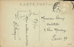 CPA Granville Le Casino A Maree Haute