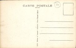 CPA Granville La Mer En Tempete