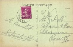 CPA Granville La Vedette Dream allant a Chausey Bateau 