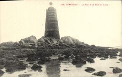 CPA Granville La Tour et le Recif du Loup