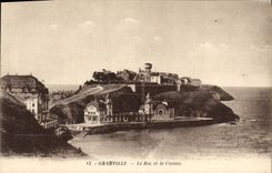 CPA Granville Le Roc et le Casino