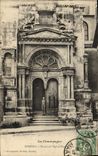 VINTAGE POSTCARD Epernay Gate of the Notre Dame Church