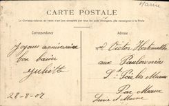 VINTAGE POSTCARD Epernay Gate of the Notre Dame Church